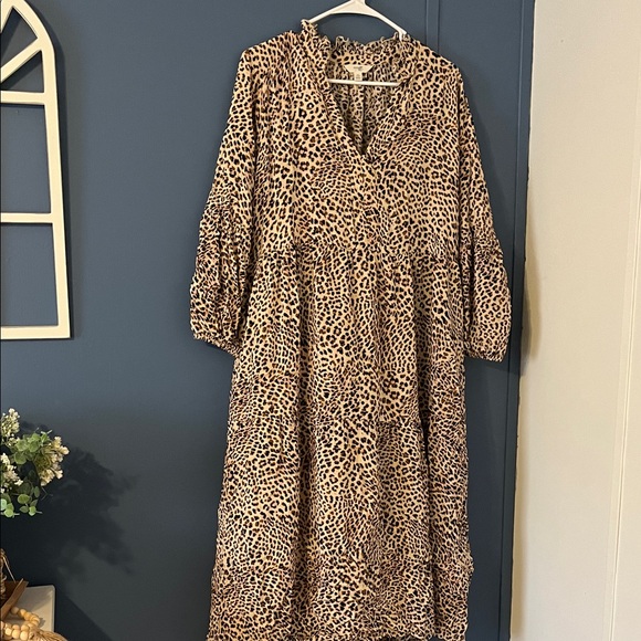 Terra & Sky Dresses & Skirts - Leopard Print Women's Dress